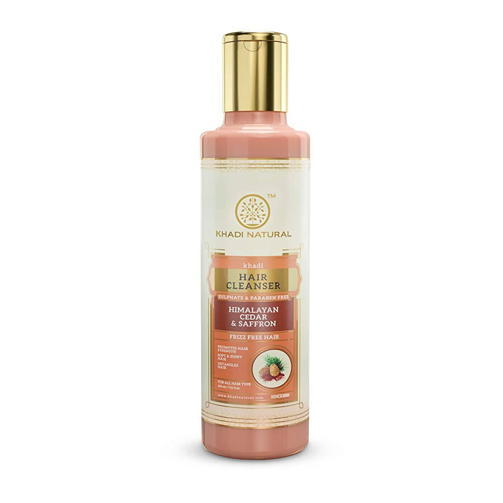Khadi Natural Himalayan Cedar & Saffron Hair Cleanser | Grocsy