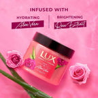 Lux Essence Of Himalayas Rose & Aloe Vera Gel Body Scrub | Grocsy