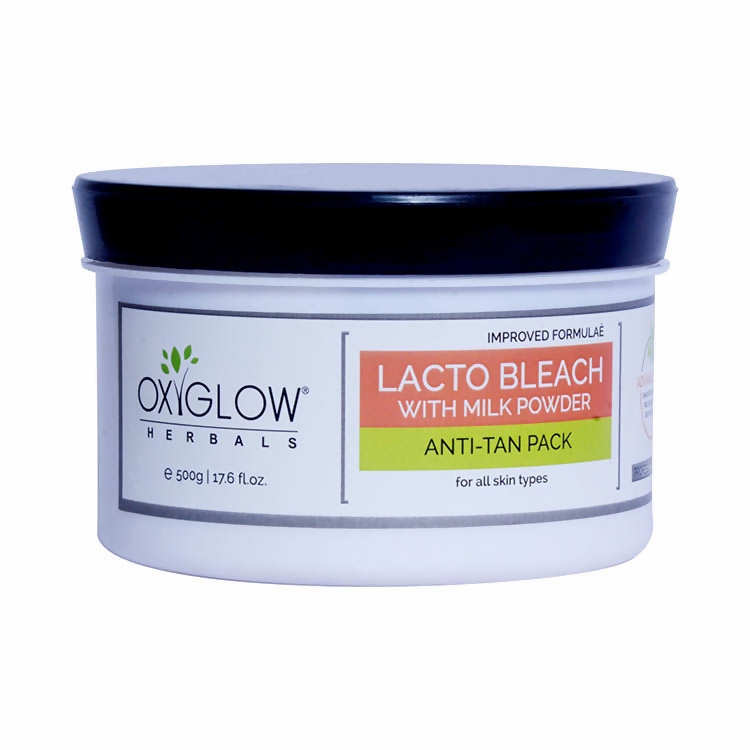 Oxyglow Herbals Lacto Bleach Cream - Anti-Tan Pack | Grocsy