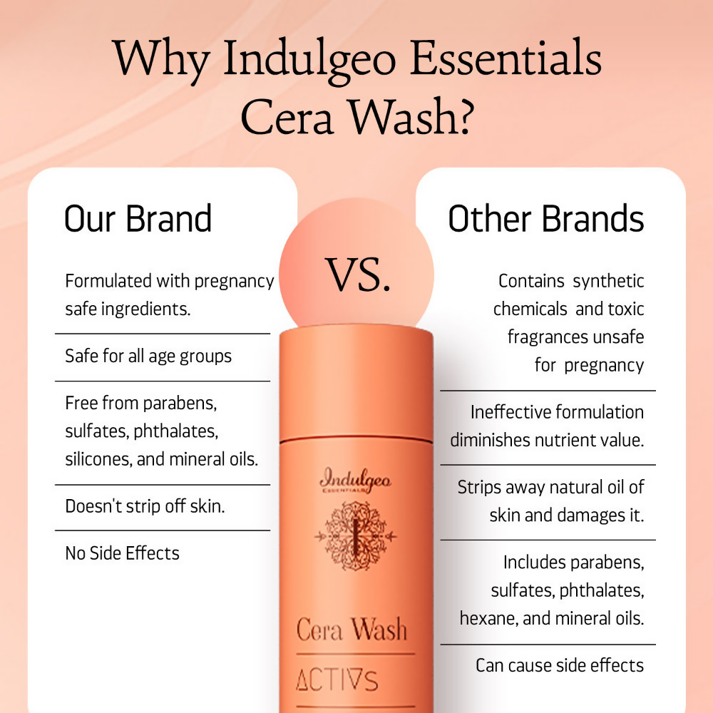 Indulgeo Essentials Cera Wash - Ceramide Body Wash | Grocsy