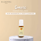 Glamveda Orange Anti Tan Foaming Face Wash | Grocsy