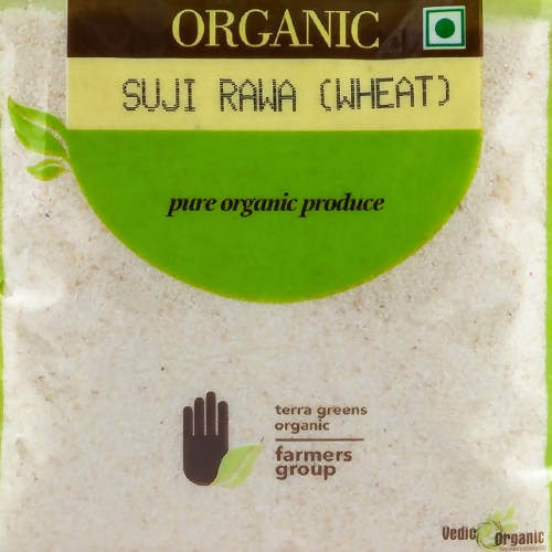Terra Greens Organic Suji Rawa (Wheat) | Grocsy