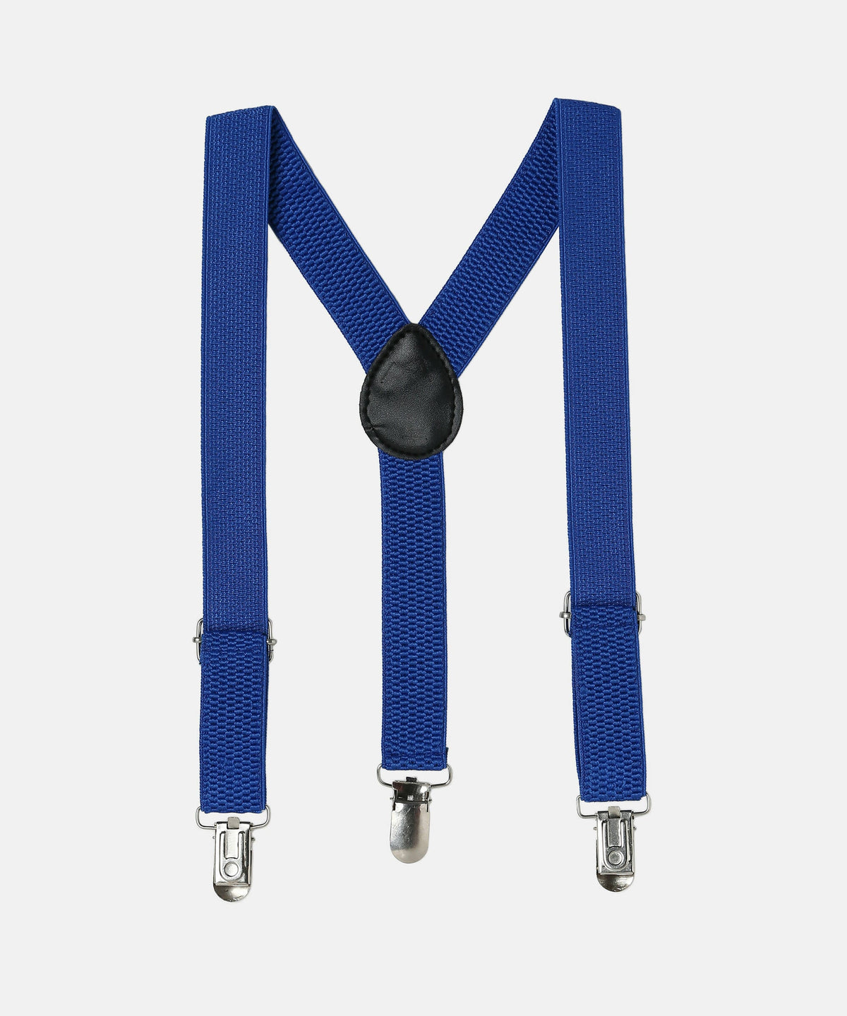 Manet Boys Solid Suspenders - Blue | Grocsy