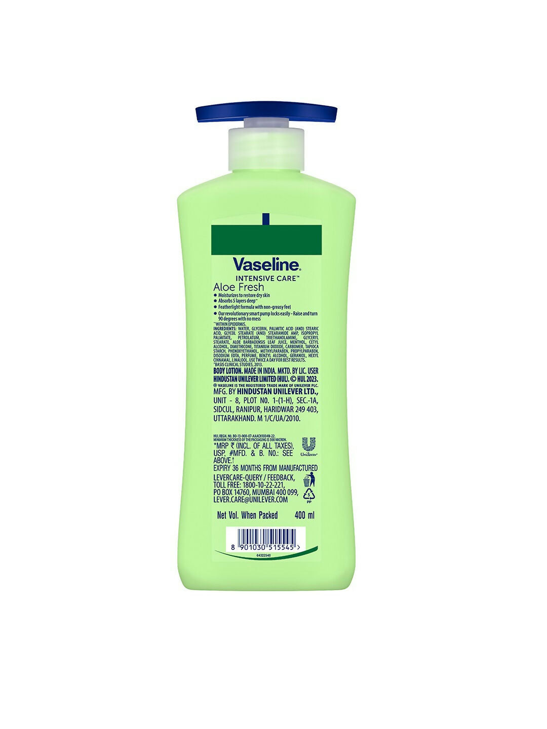 Vaseline Intensive Care Cocoa Glow & Aloe Fresh Body Lotions Combo | Grocsy