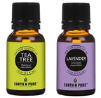 Earth N Pure Tea Tree & Lavender Essential Oils | Grocsy