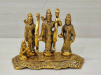 Giftnagri Lord Ram Darbar Idol Metal Showpiece Hindu Religious Idols