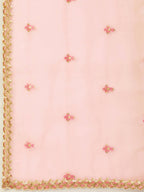 House of Panchhi Pink Net Sequins Embroideried Lehenga | Grocsy