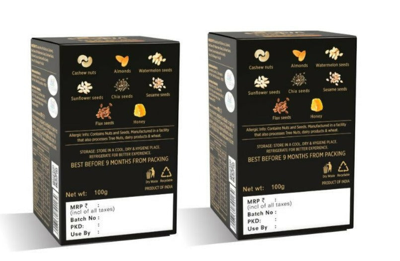Eatopia Nut Pops Crunchy Nuts & Seeds Cluster - Pure Honey | Grocsy