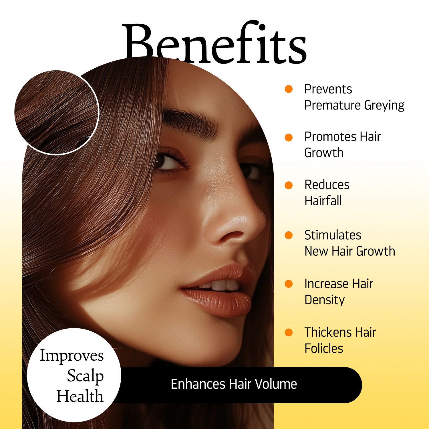 Indulgeo Essentials Luxuriant Hair Vitalizer 2.0 - Non Oily Serum For Hair Growth | Grocsy