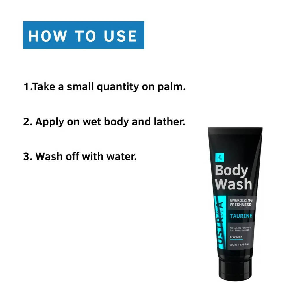 Ustraa Body Wash - Taurine | Grocsy