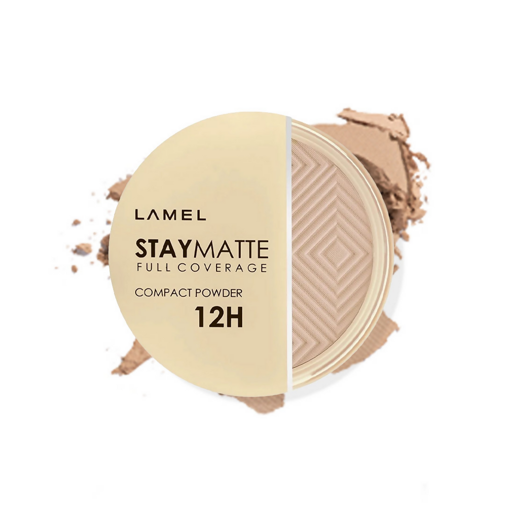Lamel Stay Matte Full Coverage Compact Powder - 403 Natural | Grocsy