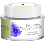Organic Harvest Brightening Night Cream With Organic Ingredients | Grocsy