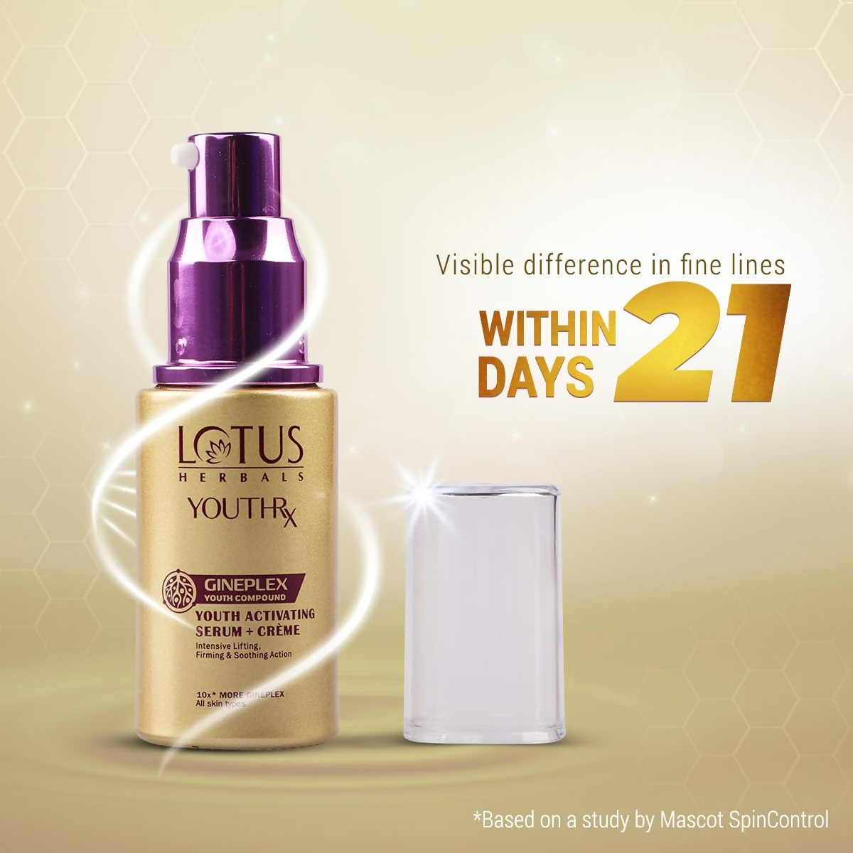 Lotus Herbals YouthRx Youth Activating Serum + Creme | Grocsy