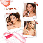 Love Earth Liquid Lip Gloss - Browns | Grocsy