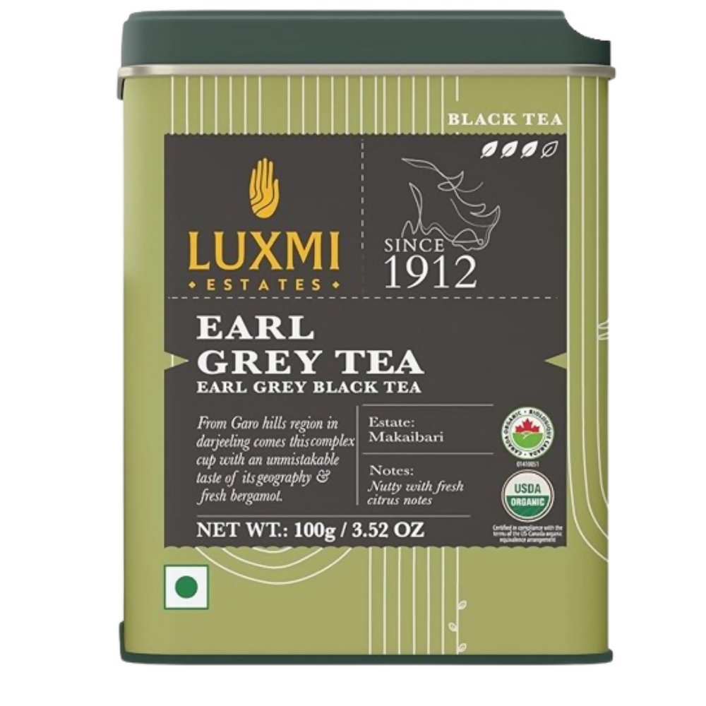Luxmi Estates Garo Hills Organic Earl Grey Black Tea | Grocsy