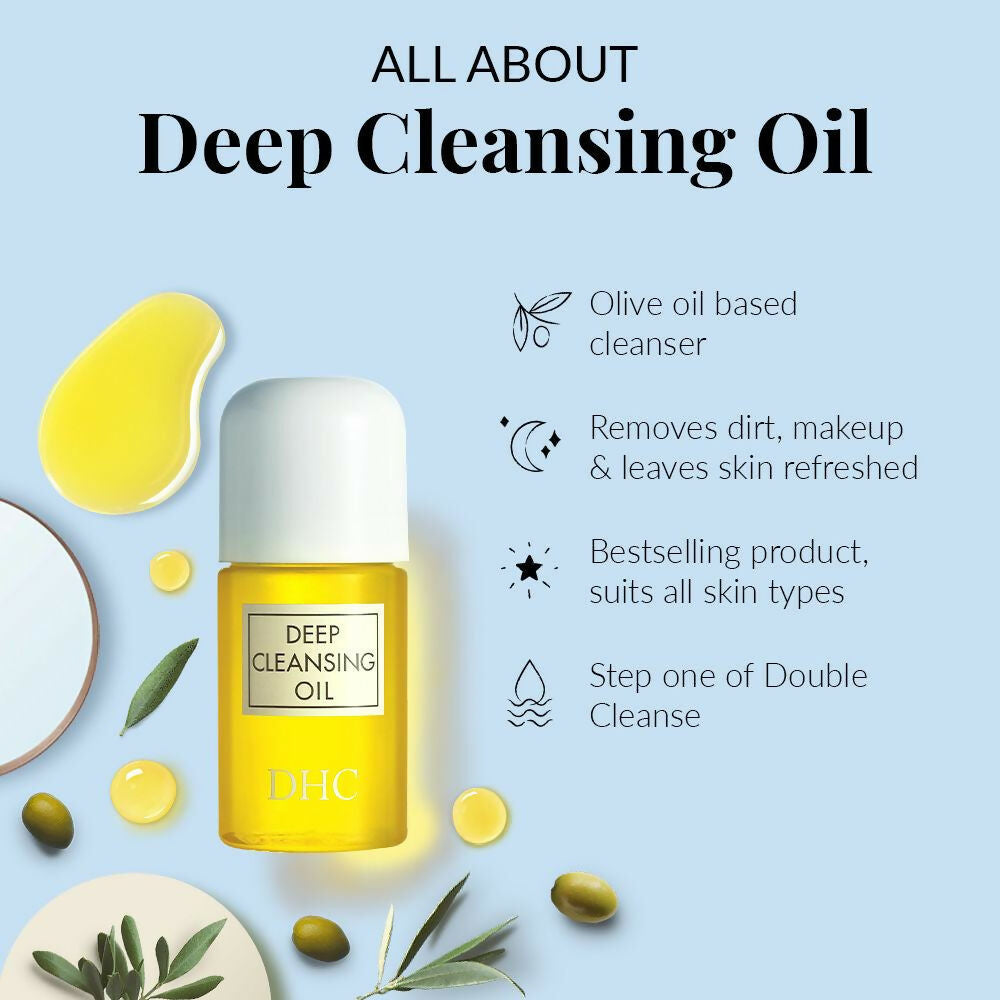 DHC Beauty Deep Cleansing Oil, Makeup Remover For All Skin Types | Grocsy