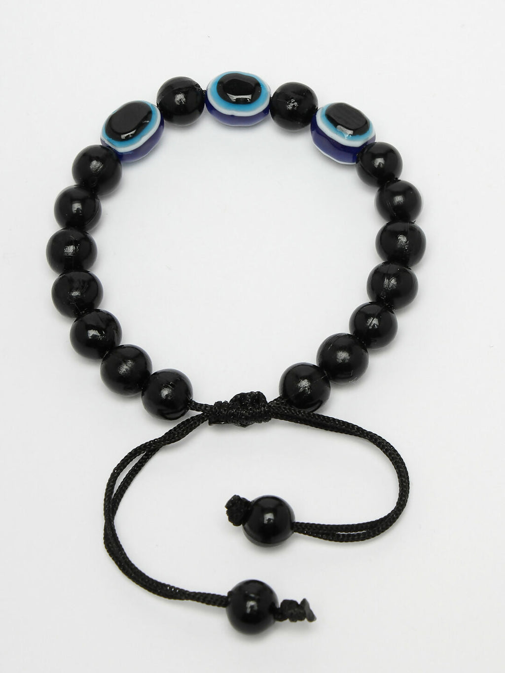 NVR Men & Women Evil Eye Men & Women Black Thread Bracelet | Grocsy