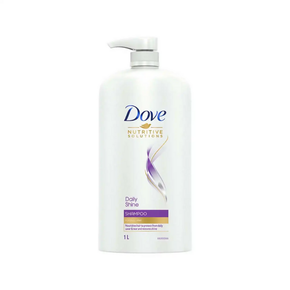 Dove Daily Shine Shampoo + Shine Serum With UV Protection | Grocsy