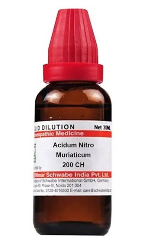 Dr. Willmar Schwabe India Acidum Nitro Muriaticum Dilution | Grocsy