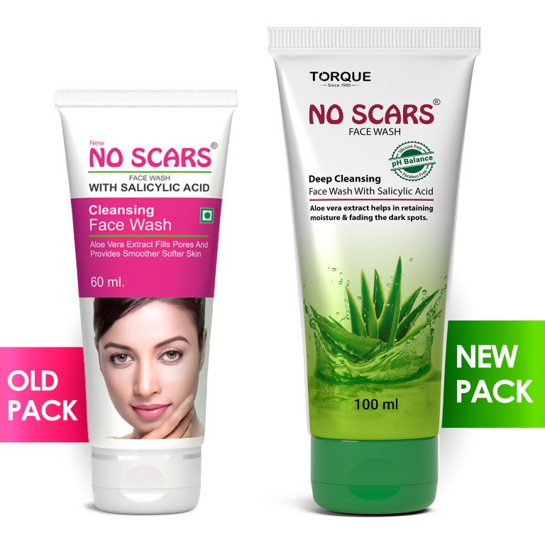 Torque's No Scars Aloevera Face Wash For Deep Cleansing | Grocsy