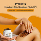 Chemist At Play Exfoliating Body Wash + Exfoliating Body Scrub For Tan Removal Combo | Grocsy