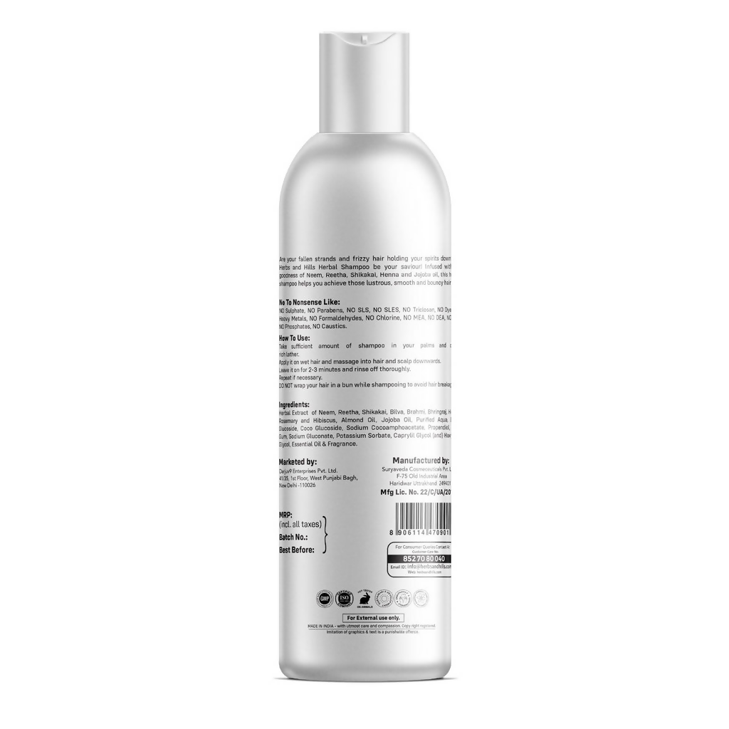 Herbs & Hills All Plant Daily Repair Shampoo | Grocsy