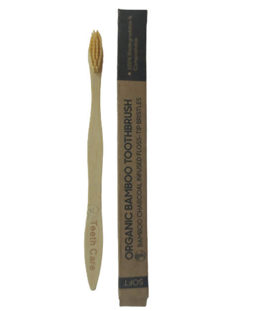 Organic Bamboo Toothbrush | Grocsy