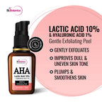 St.Botanica AHA Lactic Acid 10% + Hyaluronic Acid 1% Gentle Exfoliating Peel | Grocsy