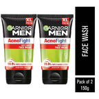Garnier Men Acno Fight Facewash For Pimple And Acne Prone Skin | Grocsy