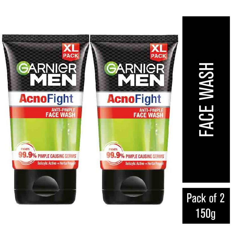 Garnier Men Acno Fight Facewash For Pimple And Acne Prone Skin | Grocsy
