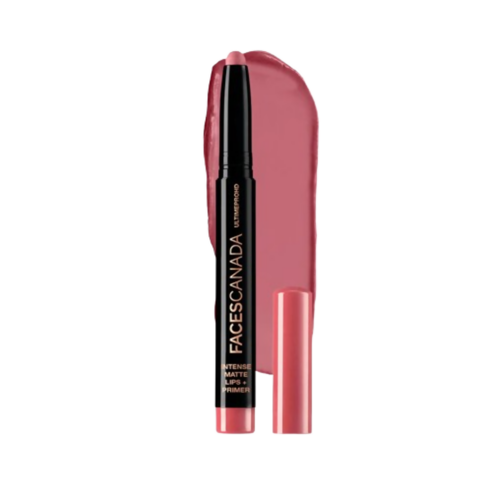 Faces Canada Ultime Pro HD Intense Matte Lips + Primer - Perfection 01 | Grocsy