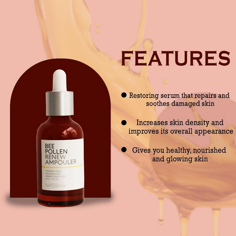 Missha Bee Pollen Renew Ampouler | Grocsy