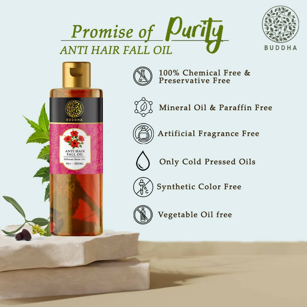 Buddha Natural Hair Oil For Men & Women | Grocsy