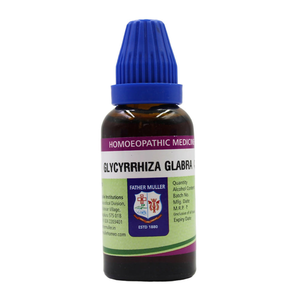 Father Muller Glycyrrhiza Glabra Mother Tincture Q | Grocsy