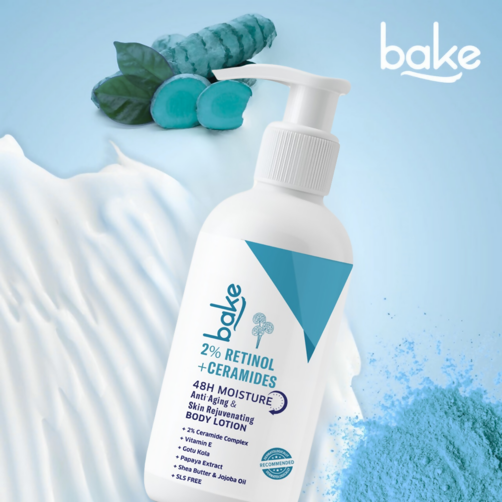 Bake 2% Retinol + Ceramides Body Lotion | Grocsy