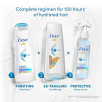 Dove Glycolic + Hydration Conditioner With 5% Hydra-Glycol For Upto 100 Hours Of Hydrated, Fluid Hair | Grocsy