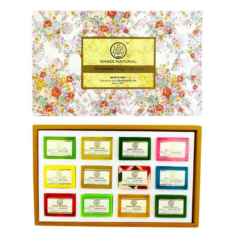 Khadi Natural Handmade Soap Collection Kit | Grocsy