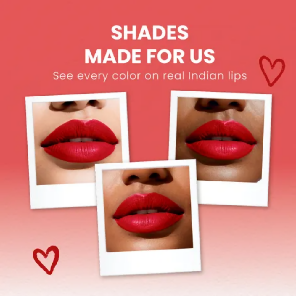 NY Bae Velvet Mousse Liquid Lipstick - Red Hot Rebel 01 | Grocsy