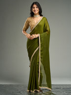 kasee Embellished EmbroideredSaree | Grocsy