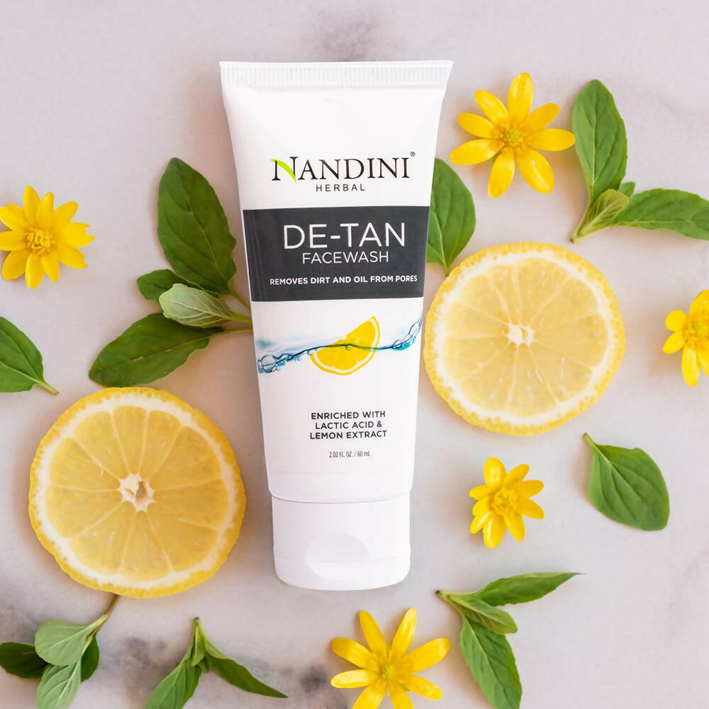 Nandini Herbal D-Tan Face Wash | Grocsy