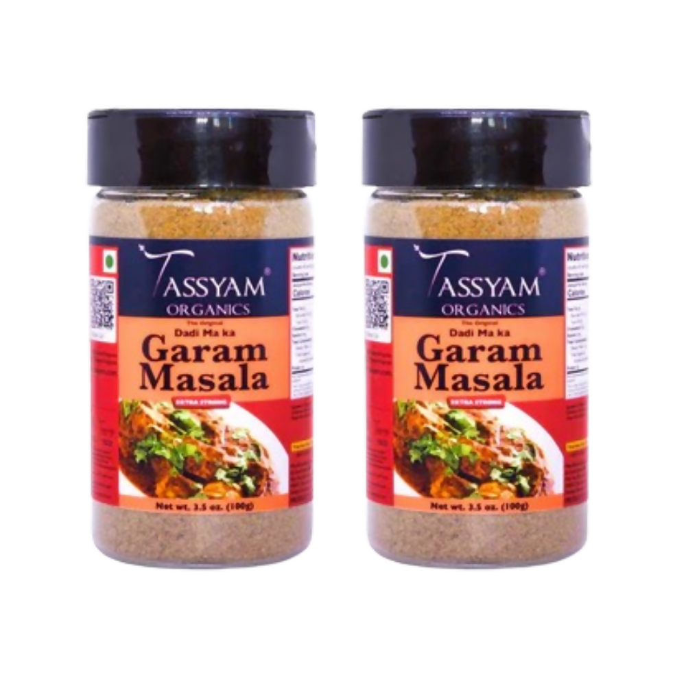Tassyam Organics Extra Intense Garam Masala | Grocsy