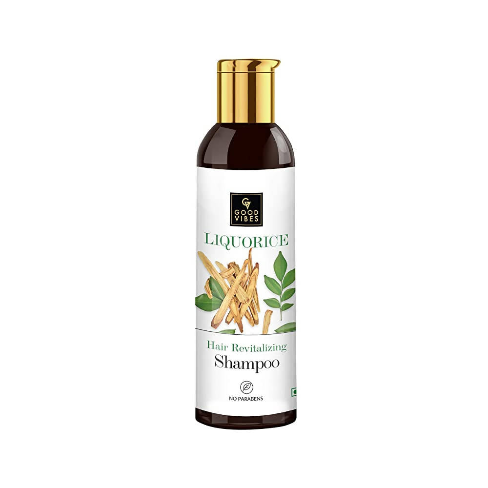Good Vibes Liquorice Hair Revitalizing Shampoo | Grocsy