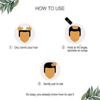 Kerrato Hair Fibres For Thinning Hair (Natural Black) | Grocsy