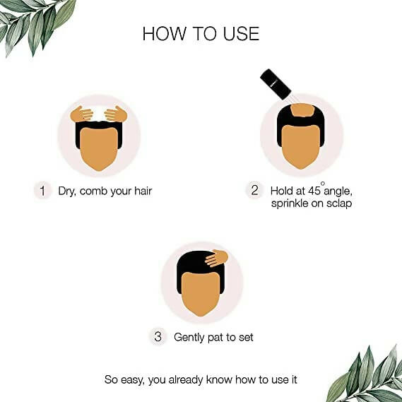 Kerrato Hair Fibres For Thinning Hair (Natural Black) | Grocsy