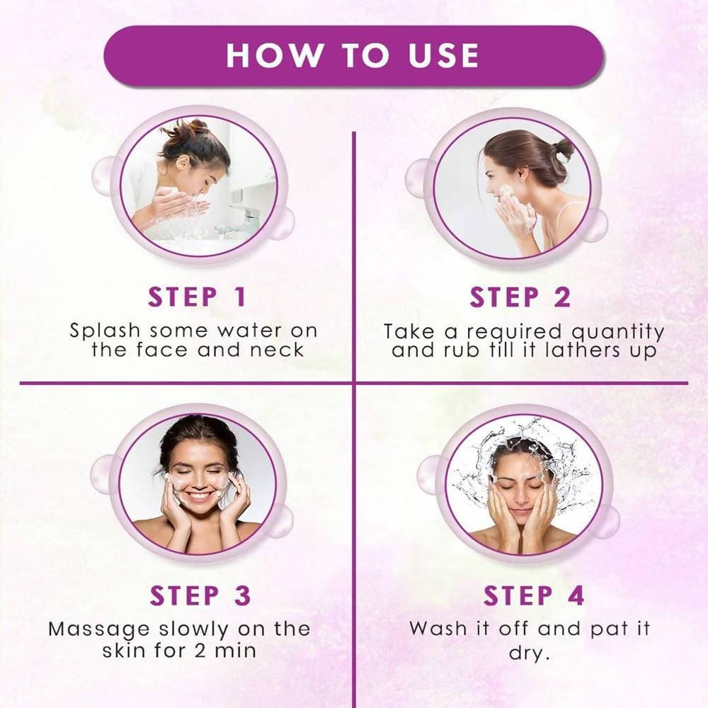 Wow Skin Science Charcoal + Glycolic Acid Detoxifying Face Wash for Oil Control + Gentle Exfoliation with Tea Tree & Aloe | Grocsy