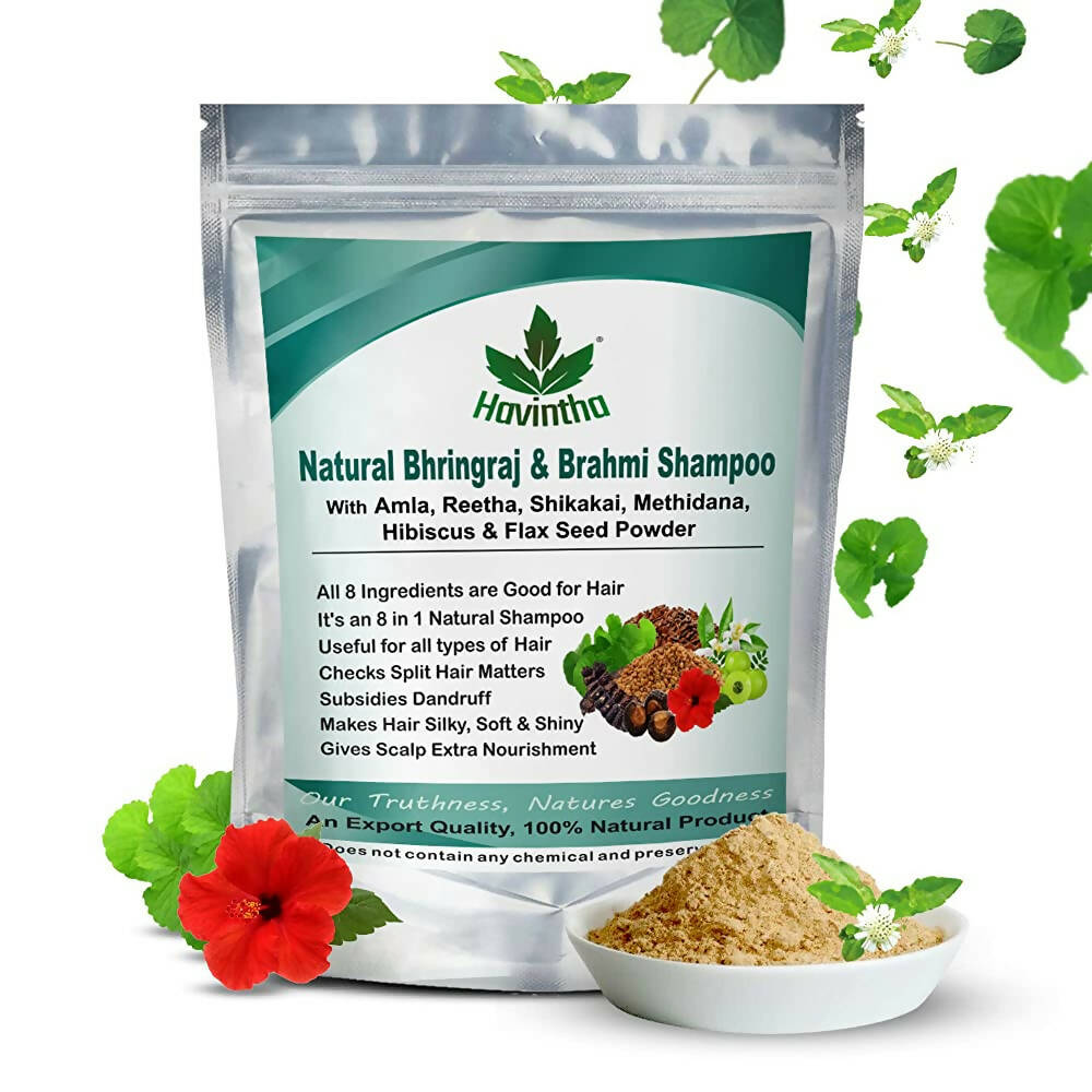 Havintha Natural Bhringraj & Brahmi Shampoo | Grocsy