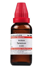 Dr. Willmar Schwabe India Acidum Tartaricum Dilution | Grocsy