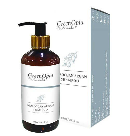 GreenOpia Naturals Moroccan Argan Oil Hair Shampoo | Grocsy