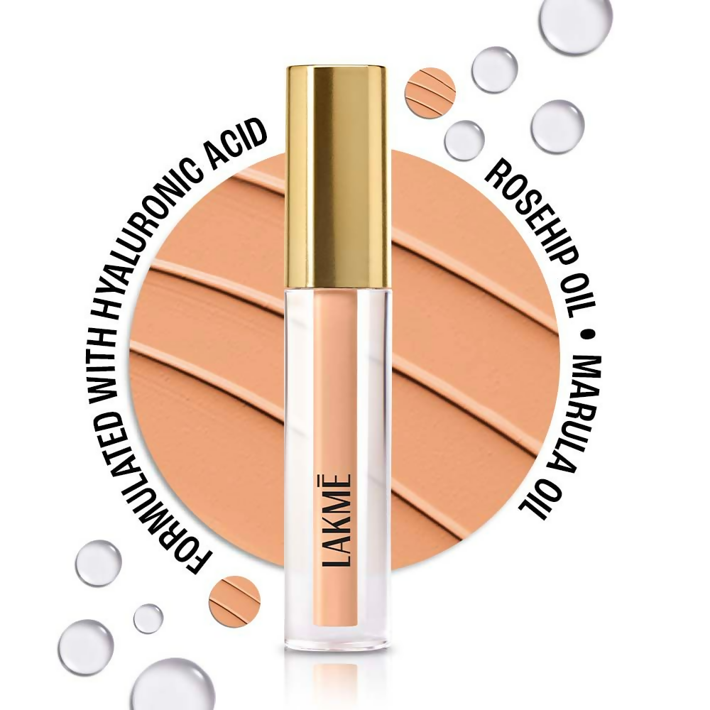 Lakme 9 To 5 Hya Matte Liquid Concealer - Nude | Grocsy