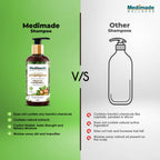 Medimade Wellness Anti Hair Fall Shampoo with Argan Oil & Bhringraj | Grocsy